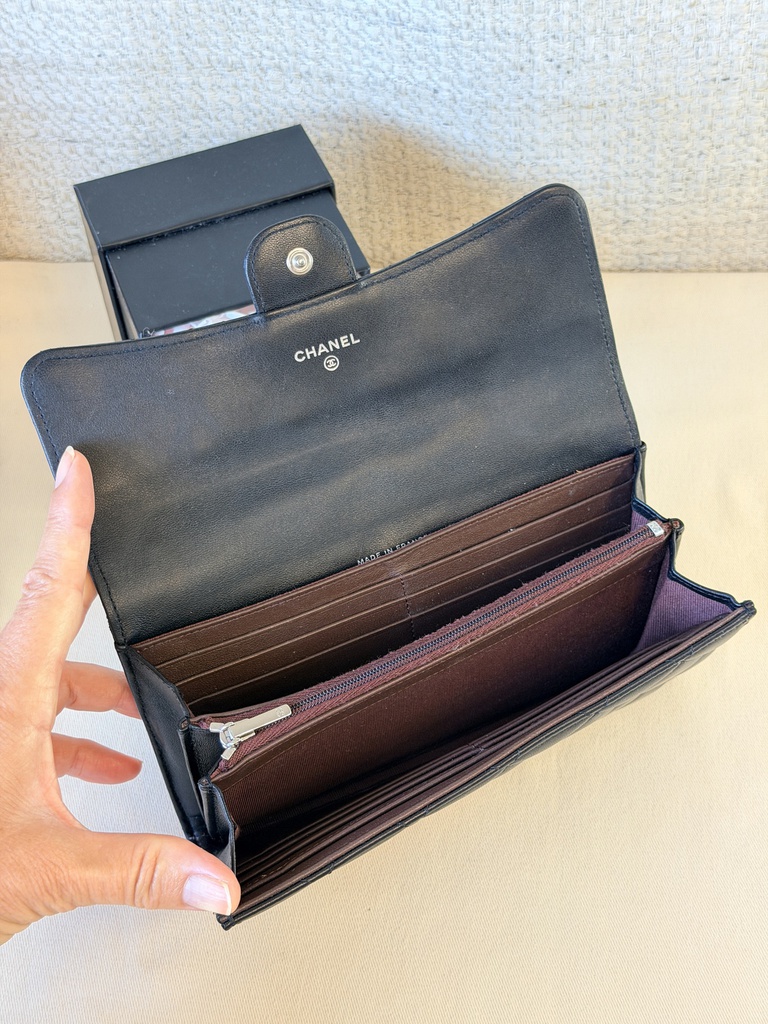Chanel Geldbörse schwarz