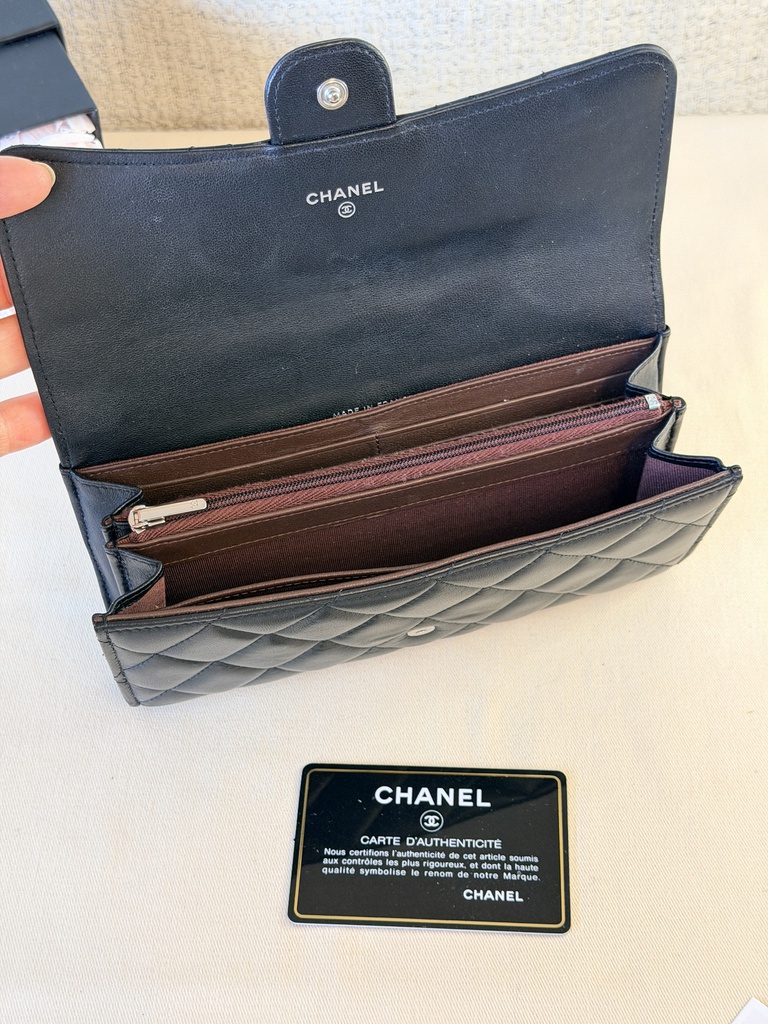 Chanel Geldbörse schwarz