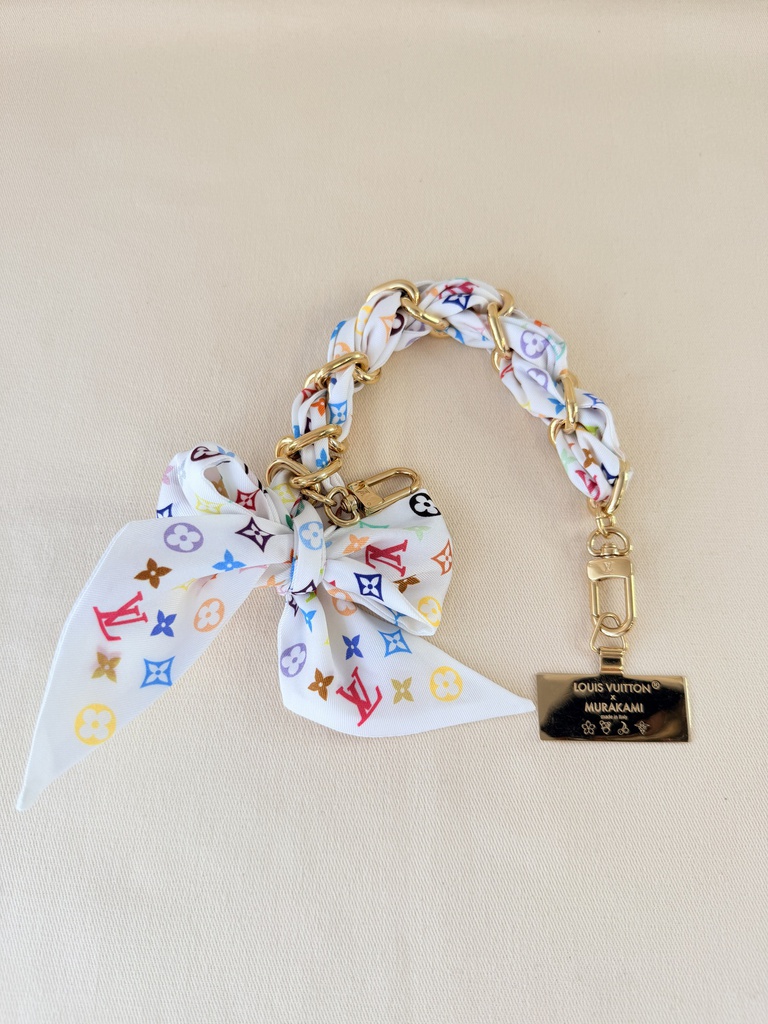 Taschenschmuck Phonehalter Foulard LV x TM