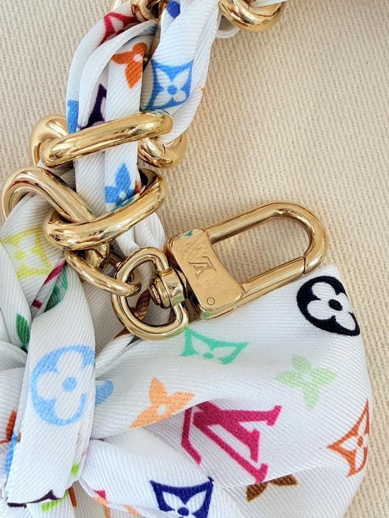 Taschenschmuck Phonehalter Foulard LV x TM