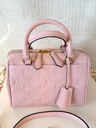 Speedy 20 Bandouliere Empreinte Rose Poudre