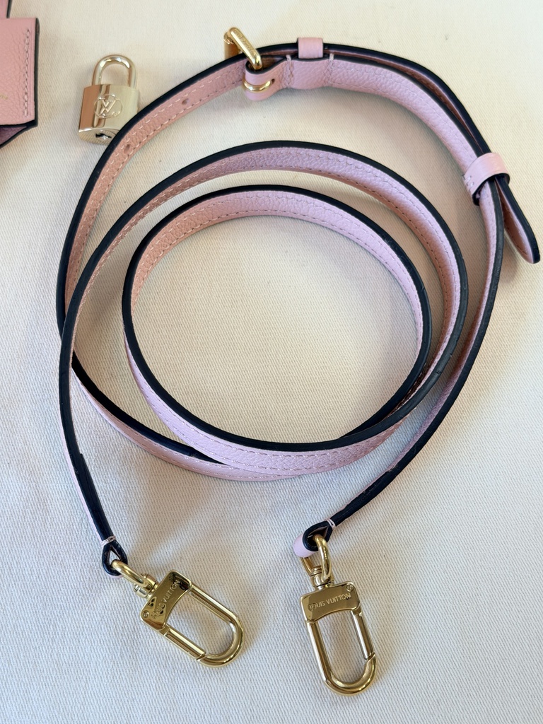 Speedy 20 Bandouliere Empreinte Rose Poudre