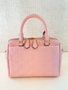 Speedy 20 Bandouliere Empreinte Rose Poudre