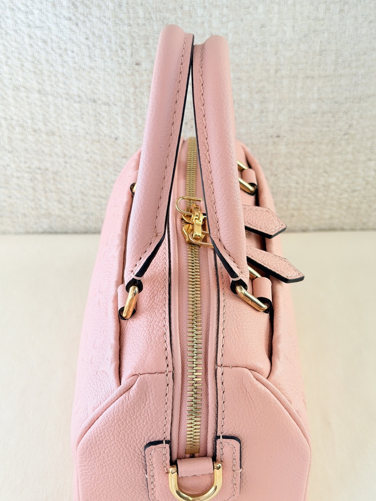 Speedy 20 Bandouliere Empreinte Rose Poudre