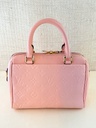 Speedy 20 Bandouliere Empreinte Rose Poudre