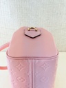 Speedy 20 Bandouliere Empreinte Rose Poudre