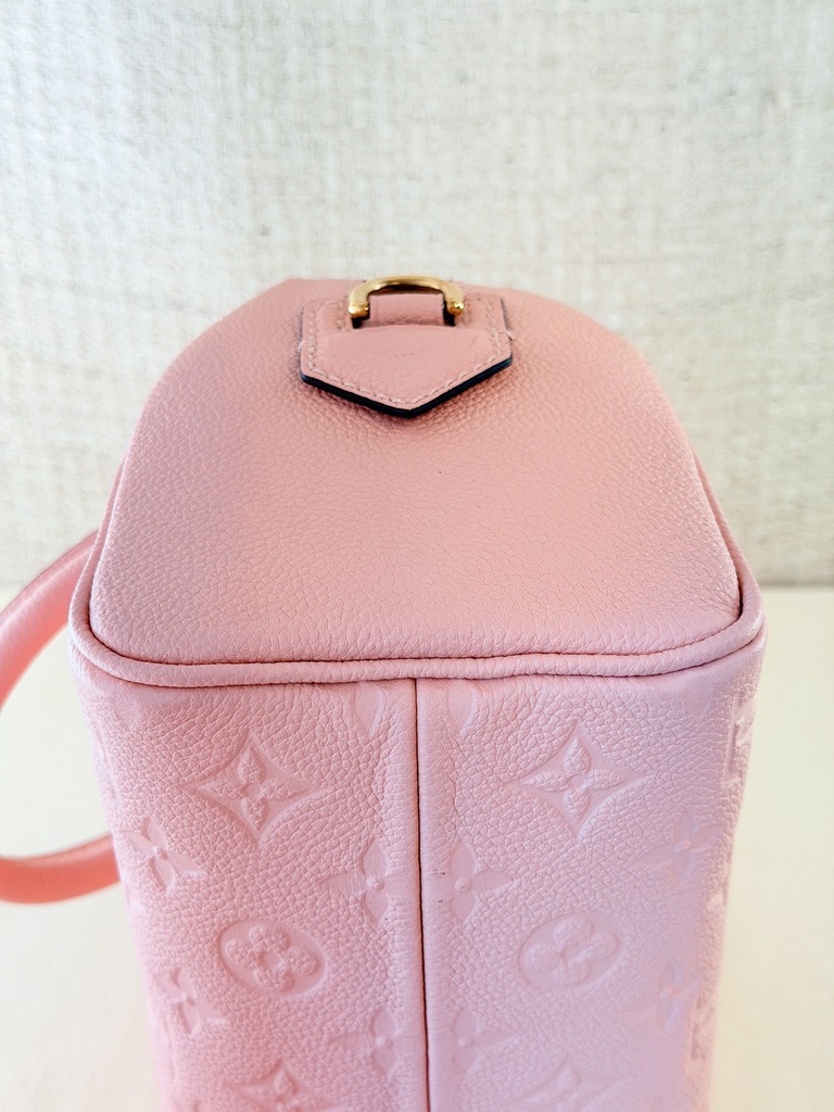 Speedy 20 Bandouliere Empreinte Rose Poudre