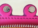 Taschenschmuck bagcharm Krabbe pink