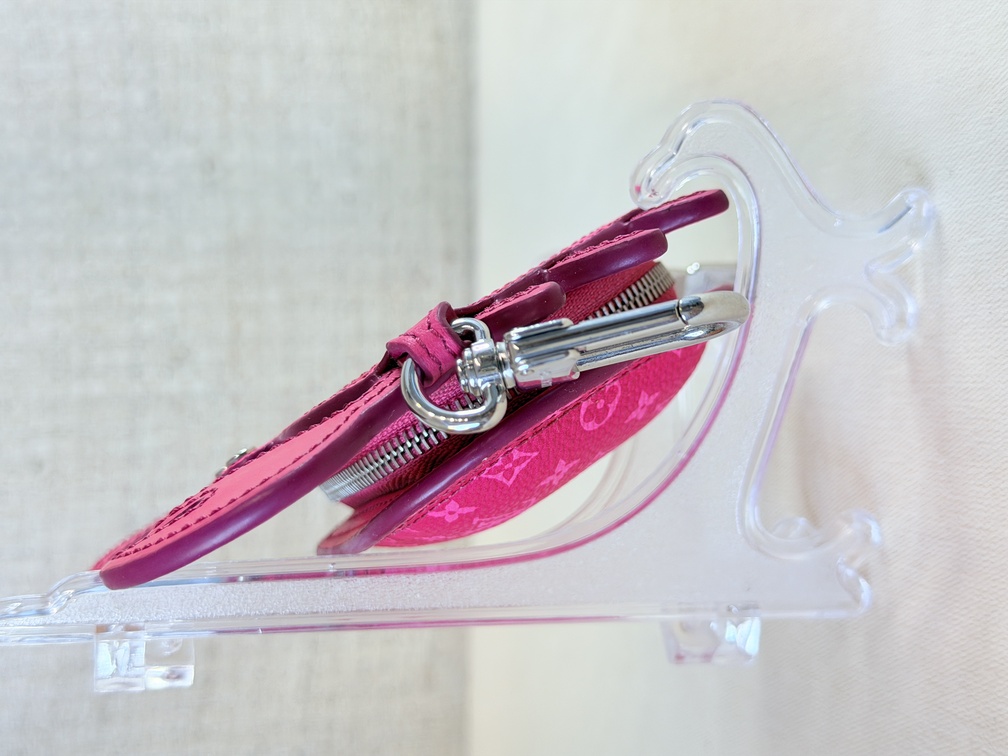 Taschenschmuck bagcharm Krabbe pink