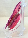 Taschenschmuck bagcharm Krabbe pink