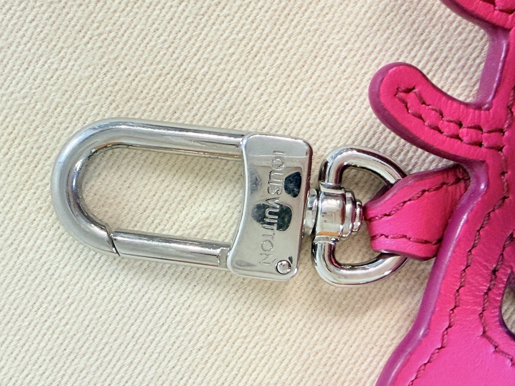 Taschenschmuck bagcharm Krabbe pink