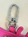 Taschenschmuck bagcharm Krabbe pink