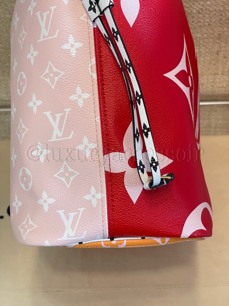 Neverfull NM Tote Limited Edition Bay Monogram Canvas MM