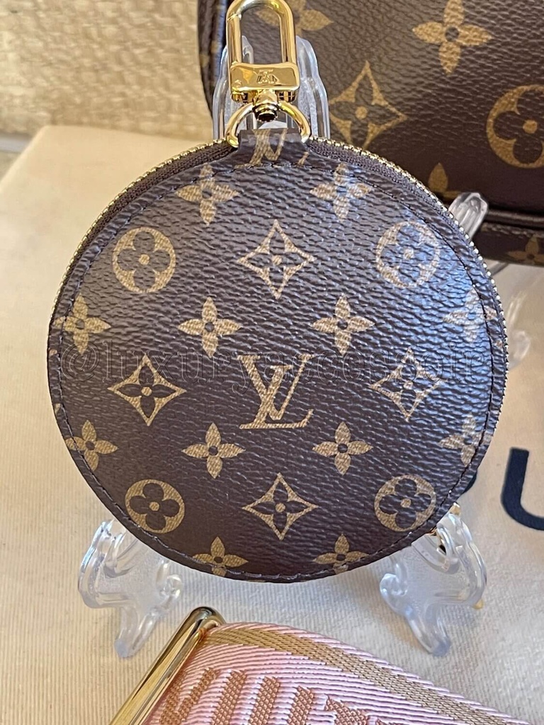 Louis Vuitton Monogram Khaki Multi Pochette Accessoires - Shop LV CA