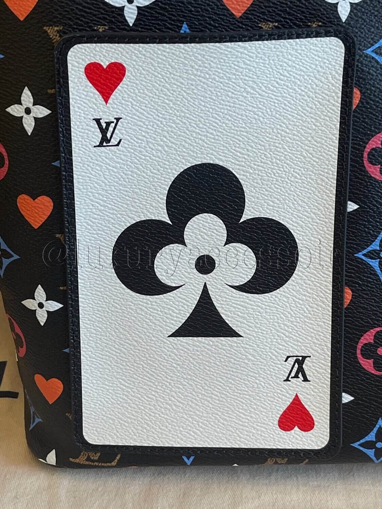 Neverfull MM Game On schwarz