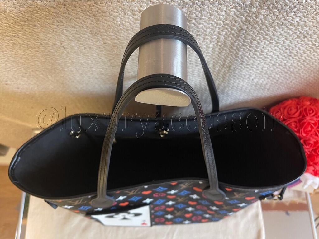 Neverfull MM Game On schwarz