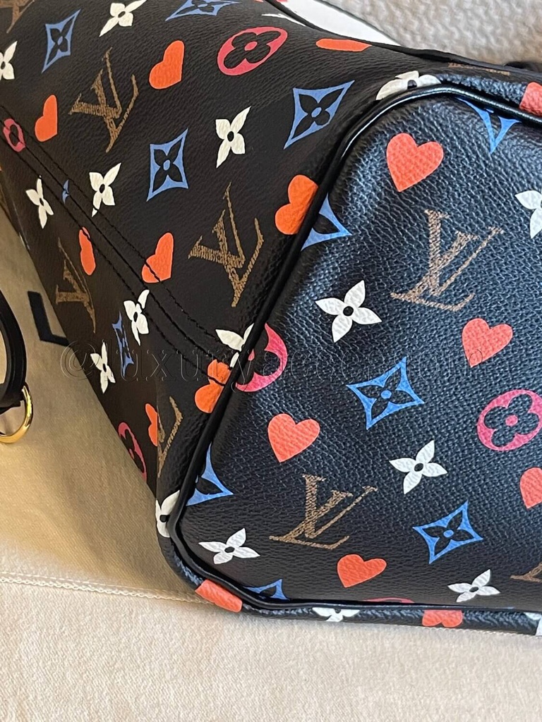 Neverfull MM Game On schwarz