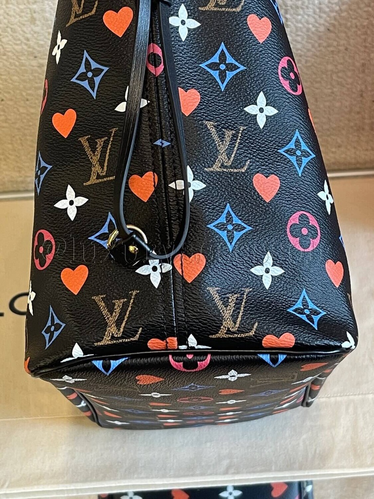 Neverfull MM Game On schwarz