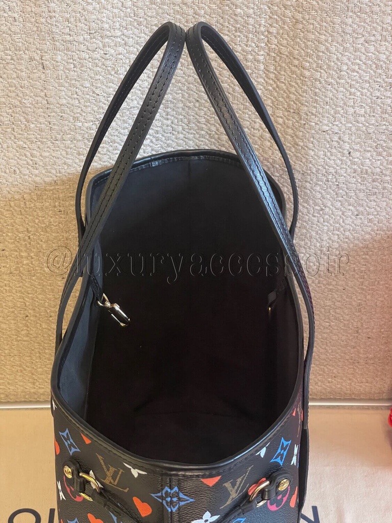 Neverfull MM Game On schwarz