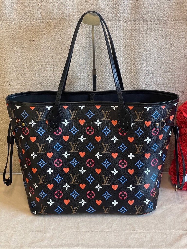 Neverfull MM Game On schwarz