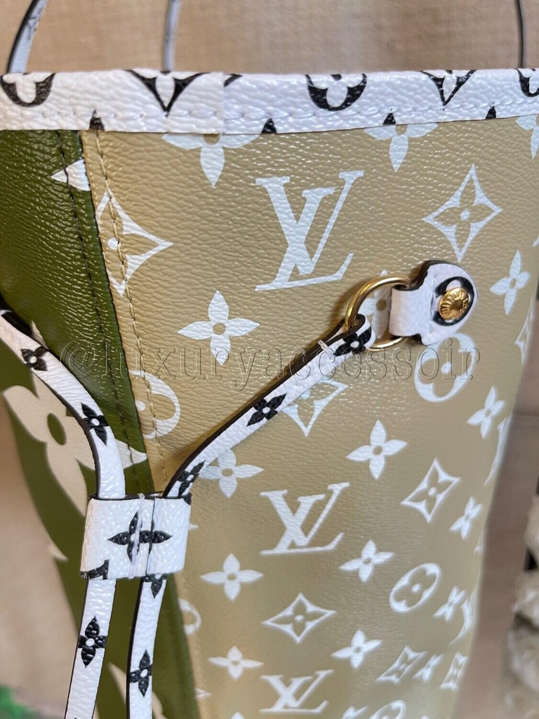 Neverfull MM Limited Edition Giant khaki