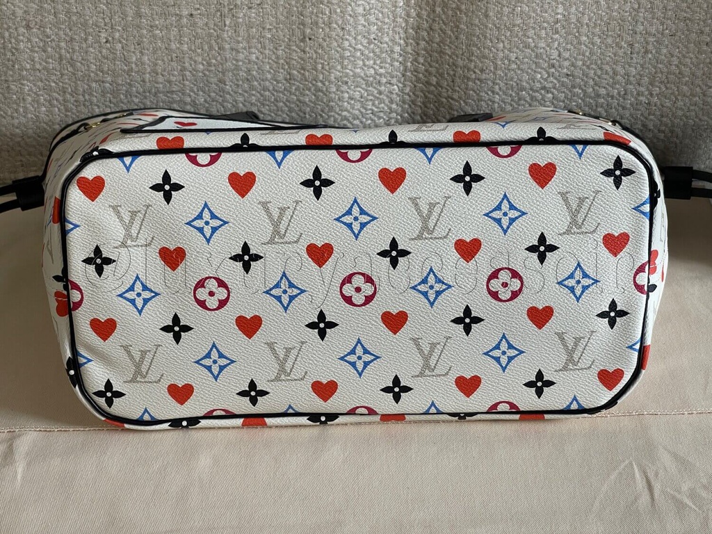 Neverfull MM Game On weiss