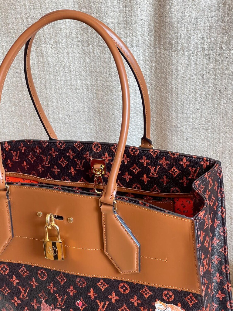 Louis Vuitton City Steamer Cabas Handbag