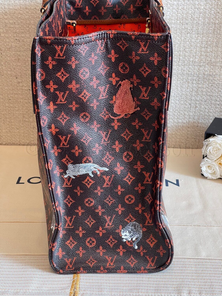 100% Original Louis Vuitton City Steamer Cabas XXL Catogram