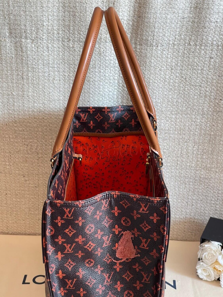 Louis Vuitton Neverfull MM catogram Tote Bag Limited Edition