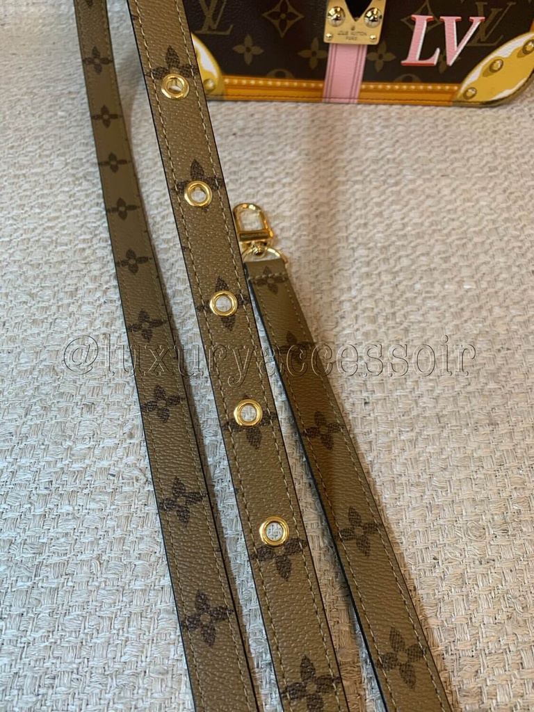 monogram bandouliere shoulder strap