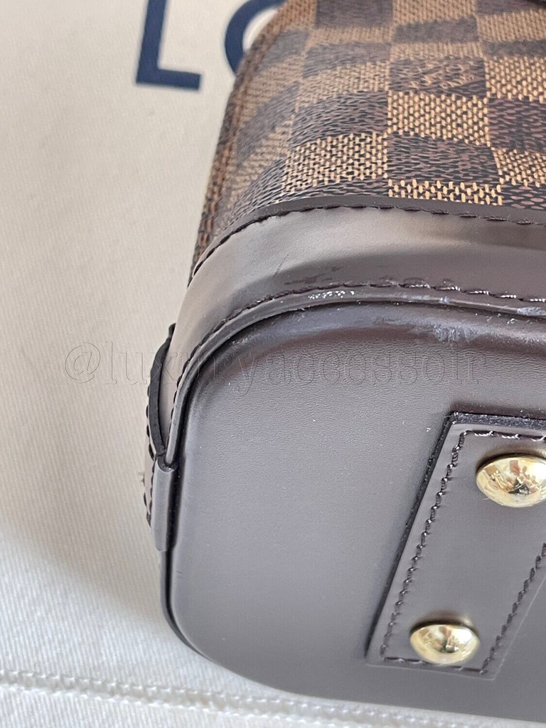 Louis Vuitton, Bags, Authentic Louis Vuitton Alma Bb Damier Ebene