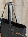 Neverfull MM Wild at Heart schwarz