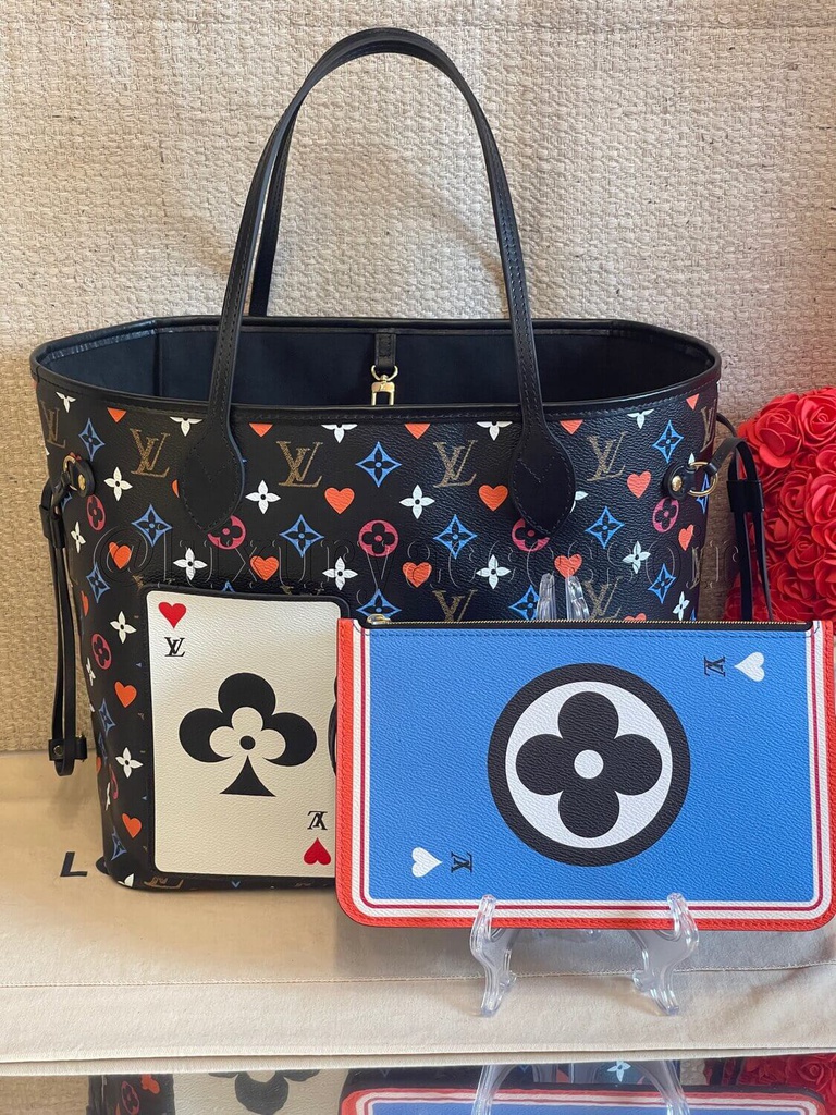 Neverfull MM Game On schwarz II