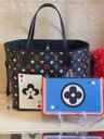 Neverfull MM Game On schwarz II