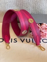 Bandouliere Capucine pink Metallblumen
