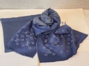 Scarf shawl Monogram classic cachemire