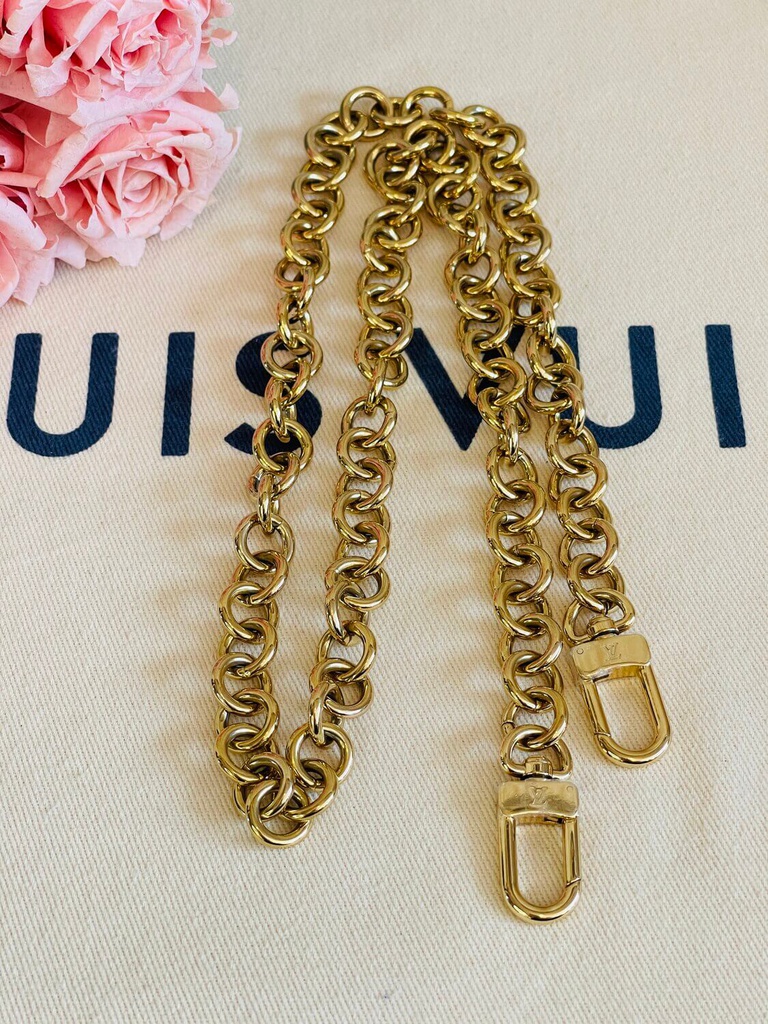 chain strap gold