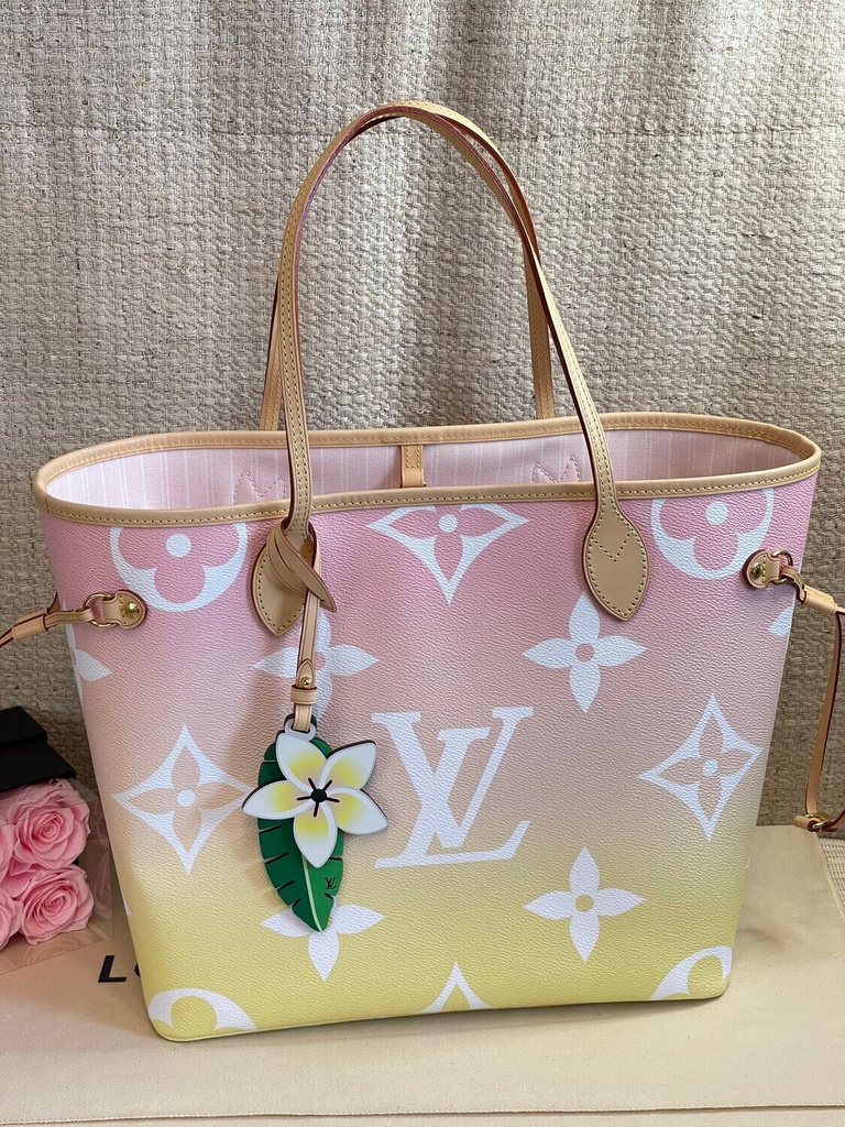 Neverfull MM Limited Edition By The Pool Rose