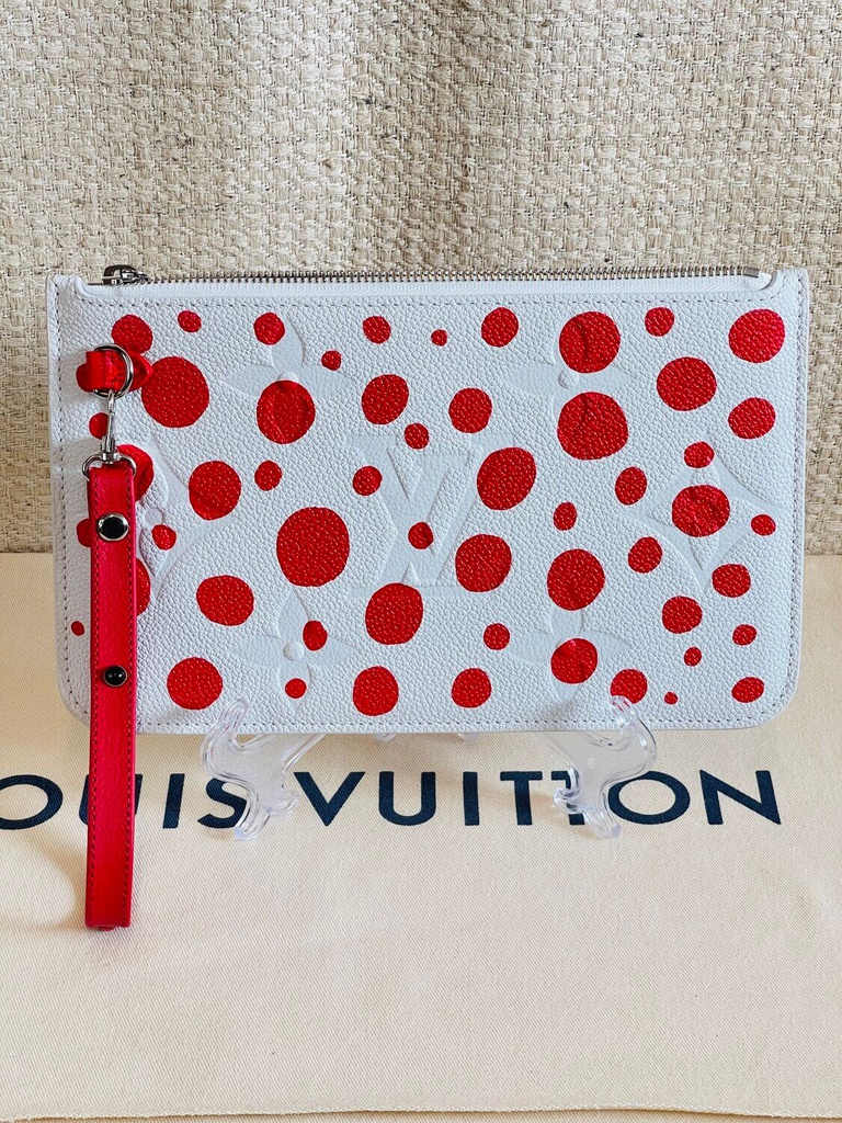 Pouch Kusama red