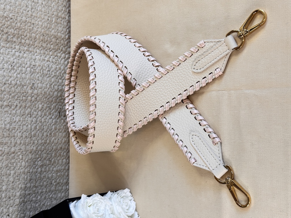 Bandouliere Gurt Capucine braided creme