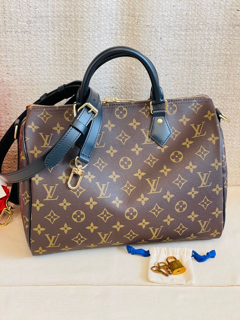 Speedy 30 Bandouliere Monogram World Tour