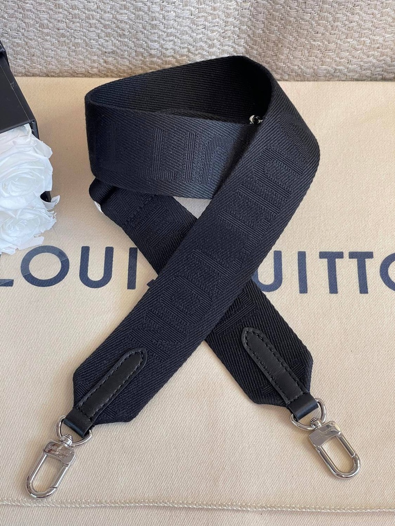 Bandouliere strap Coussin black