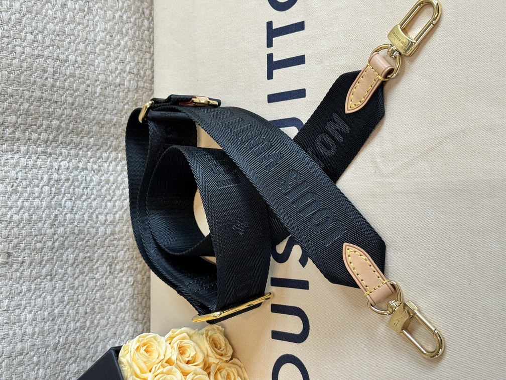 Bandouliere shoulder strap black