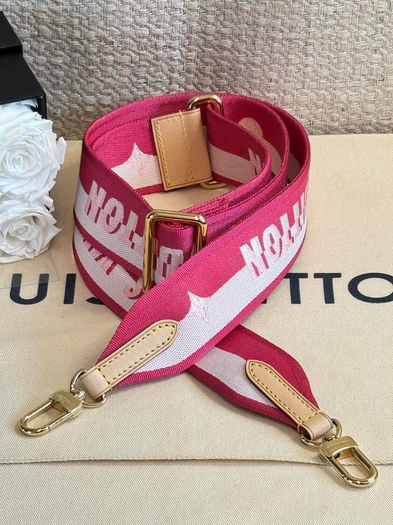 Bandouliere strap pink