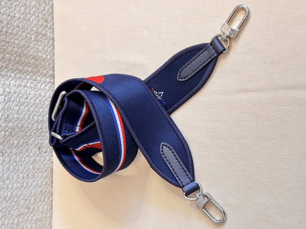 Bandouliere strap blue