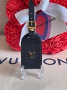 luggage tag small black
