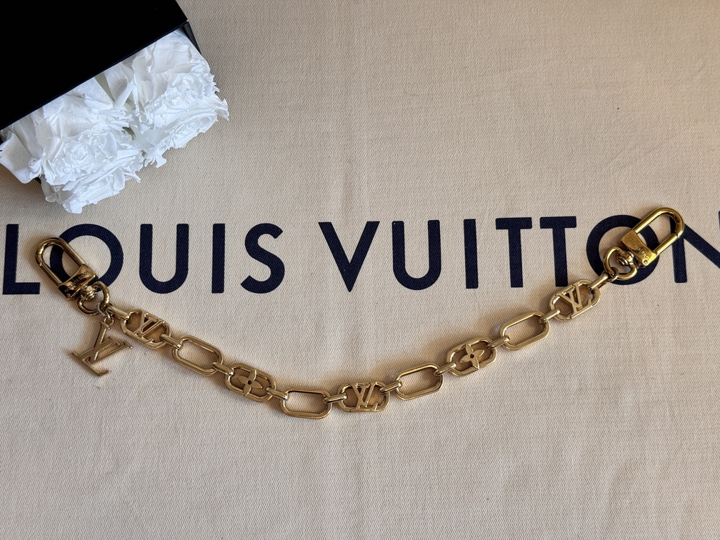 Taschenschmuck bagchain My LV chain