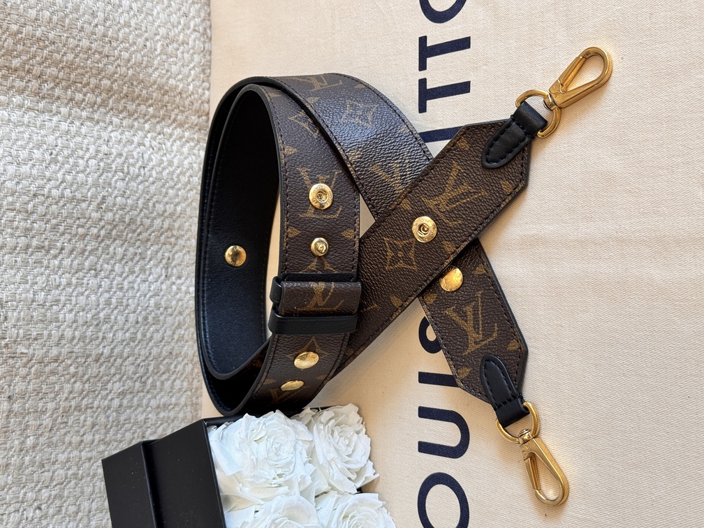 Bandouliere Gurt Monogram schwarz