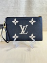 Pouch bicolor schwarz