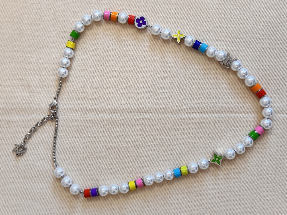 Halskette Taschenschmuck Pearls Party